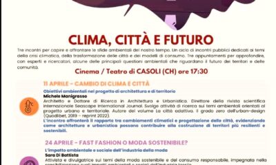 Clima citta e futuro